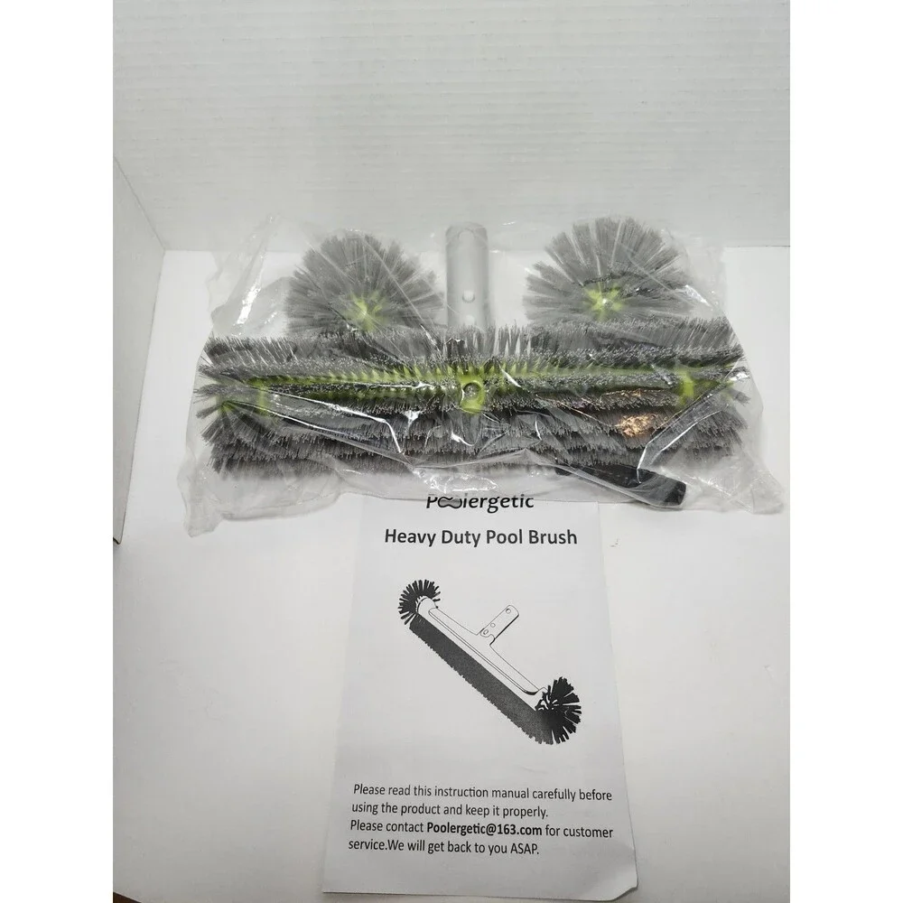 Poolergetic Heavy Duty Pool Brush